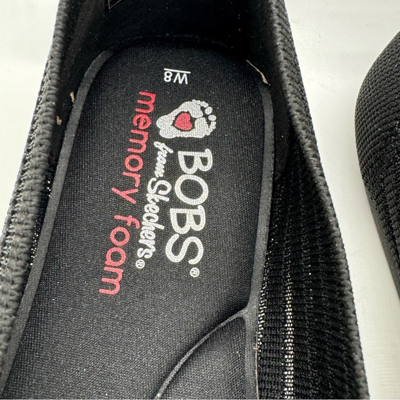 Bobs from Skechers Plush Golden Hour Womens Loafer Comfort 33332 Black Sz 8 NEW - Picture 6 of 8